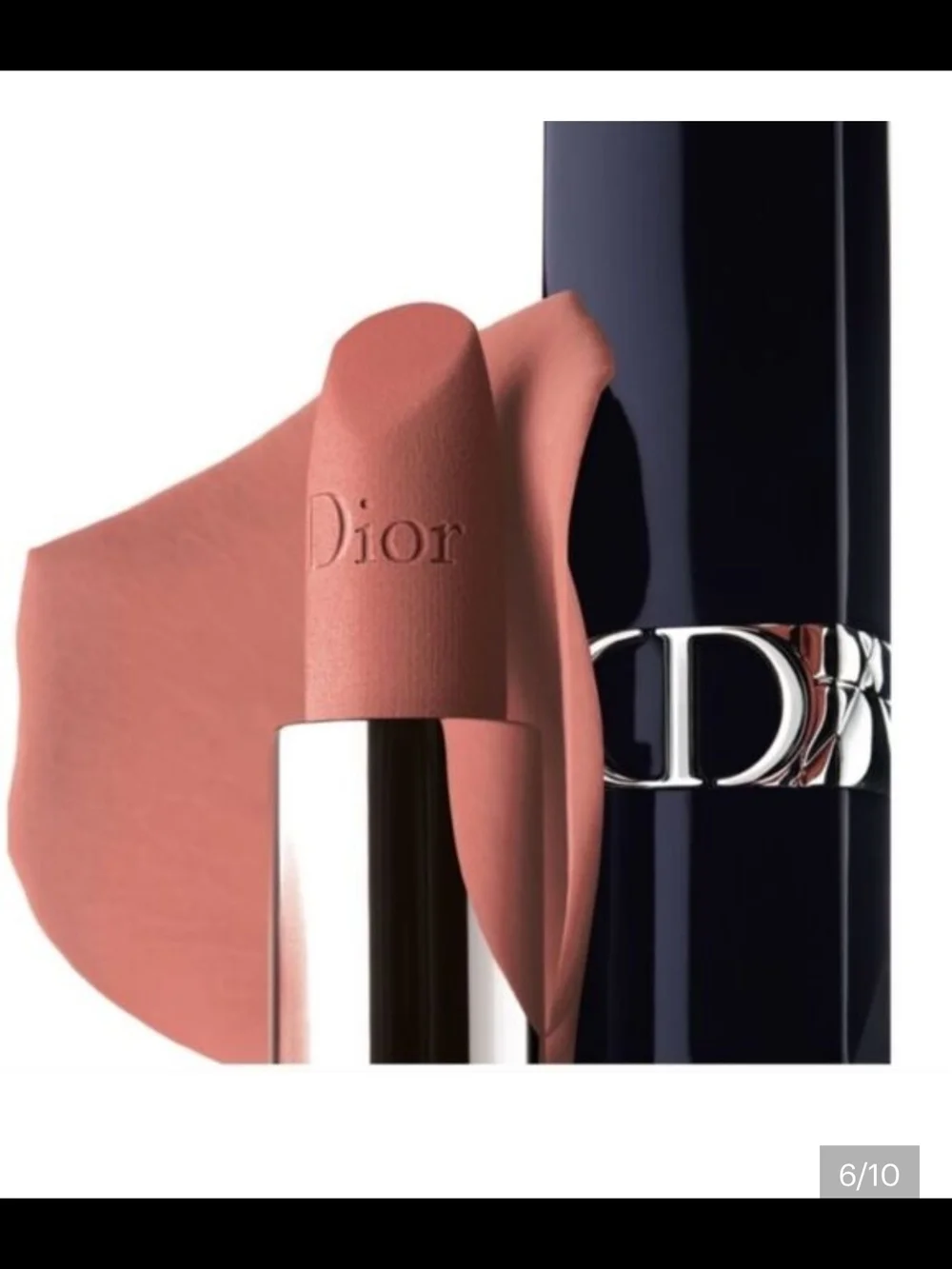Dior Rouge Mini  100 Rose Nude Lipstick- NIB ✨FREE GIFT WITH EVERY PURCHASE ✨